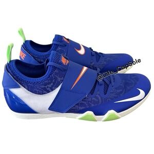 Size 12 Nike Pole Vault Elite Track‎ & Field Jumping Blue AA1204-400 (NO SPIKES)